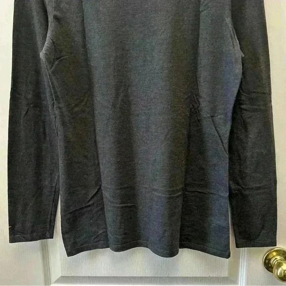 NFL Nike Pittsburg Steelers Long Sleeve T-Shirt V Neck Grey Yellow Size Medium - Picture 8 of 16